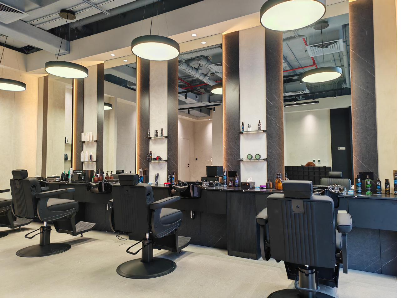 The Gentleman's Cut studio interior